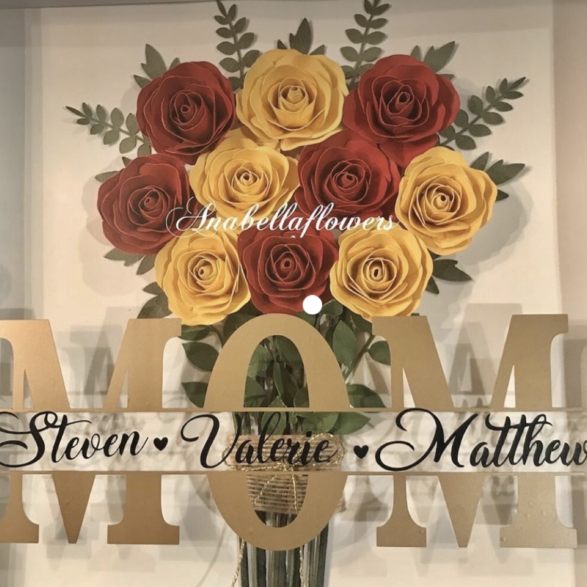 Flores cricut día de la madre