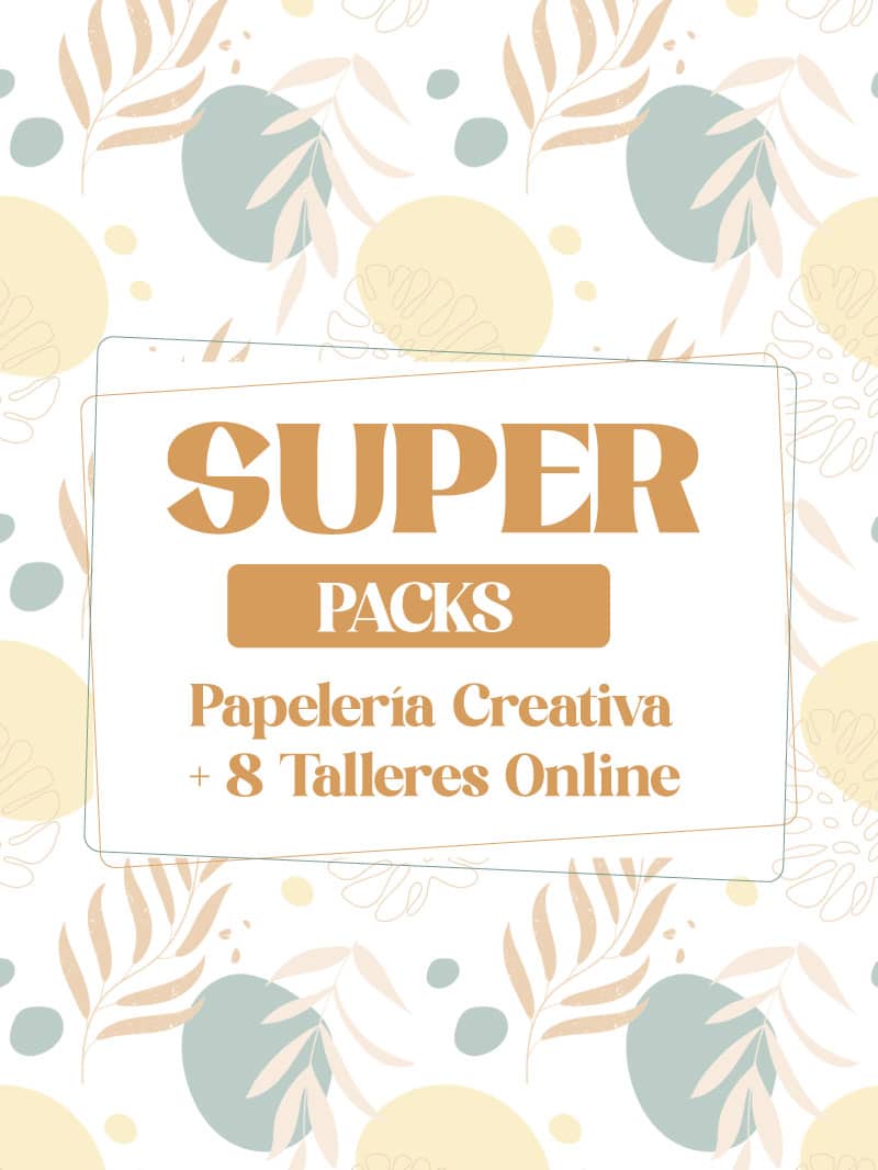 Papeleria Creativa + 8 Talleres Online