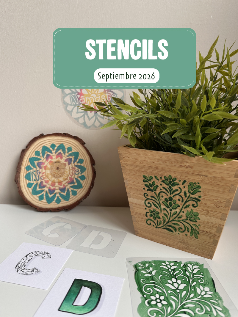 SEP Taller Online Cricut – Stencils